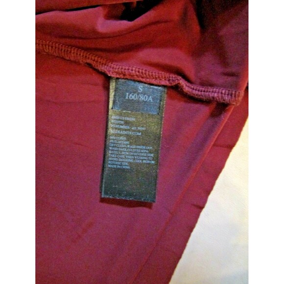 All Saints Amelis Dress Long Sleeve Burgandy Silky Slinky Size S - Picture 11 of 11